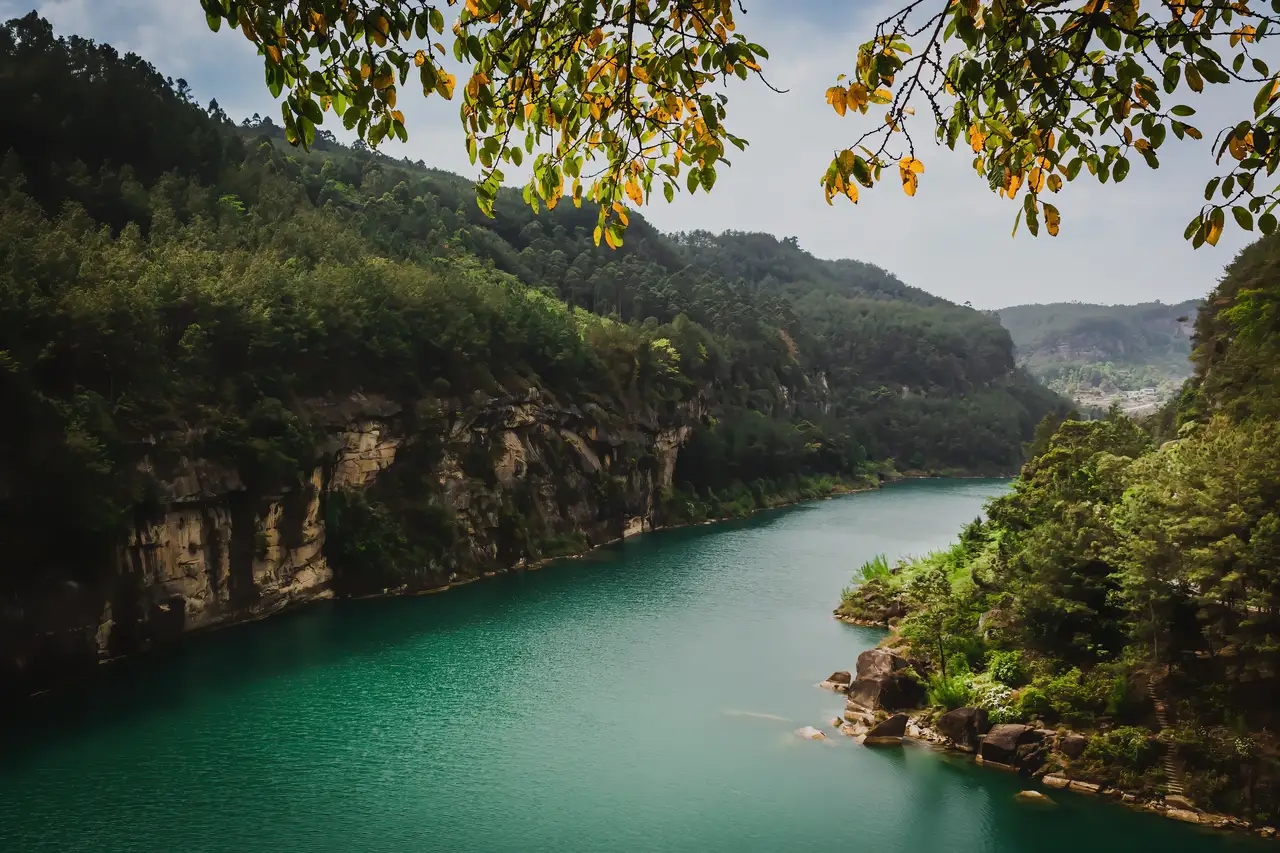 双河口水库图片